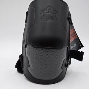 Ergodyne ProFlex 360 Hard‎ Shell Hinged Knee Pads Black One Size #18360 NWT Work